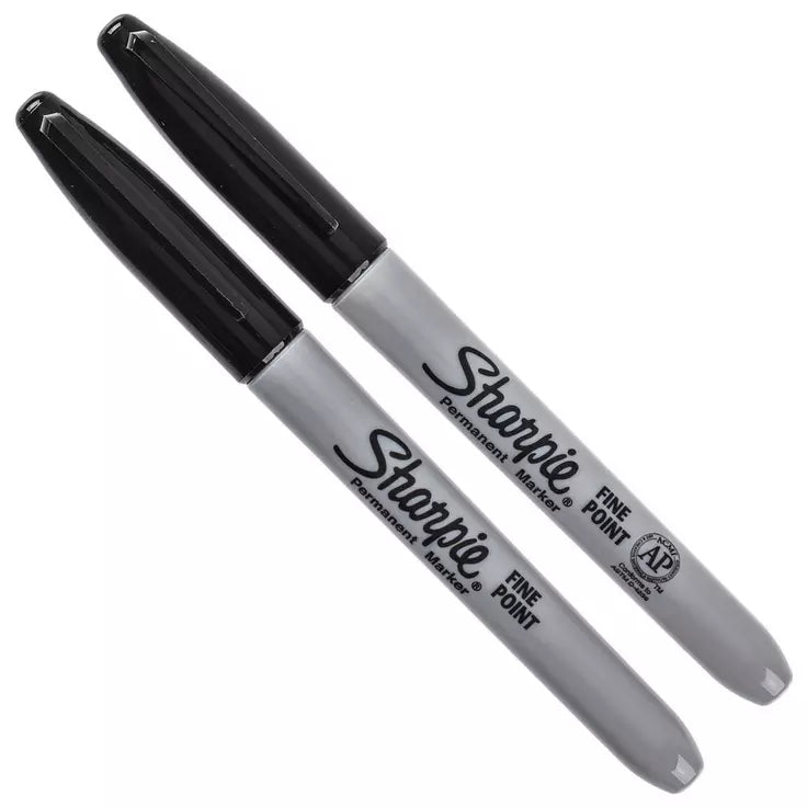 Sharpie Permanent Markers 2, Fine Tip Markers