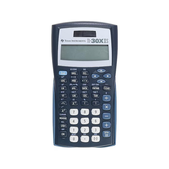 Texas Instruments TI-30XIIS 10-Digit Scientific Battery & Solar Powered Calculator