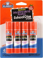 Elmer glue stick .24oz 4ct