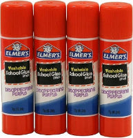 Elmer glue stick .24oz 4ct