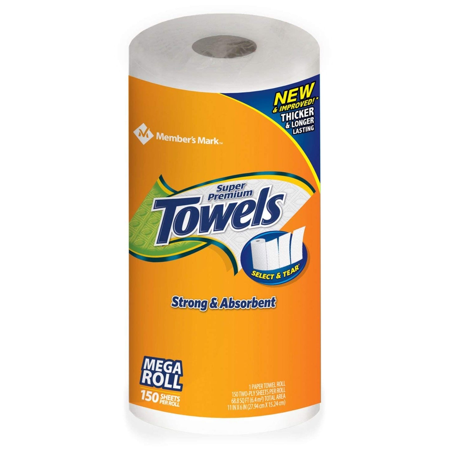 Member Mark 2ply Paper towel 150 sheet