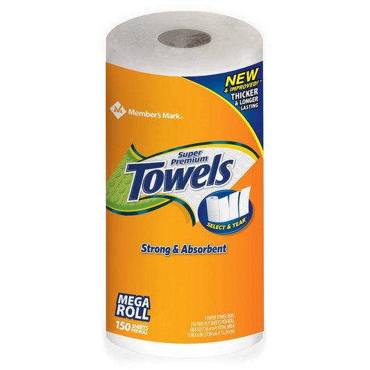 Member Mark 2ply Paper towel 150 sheet