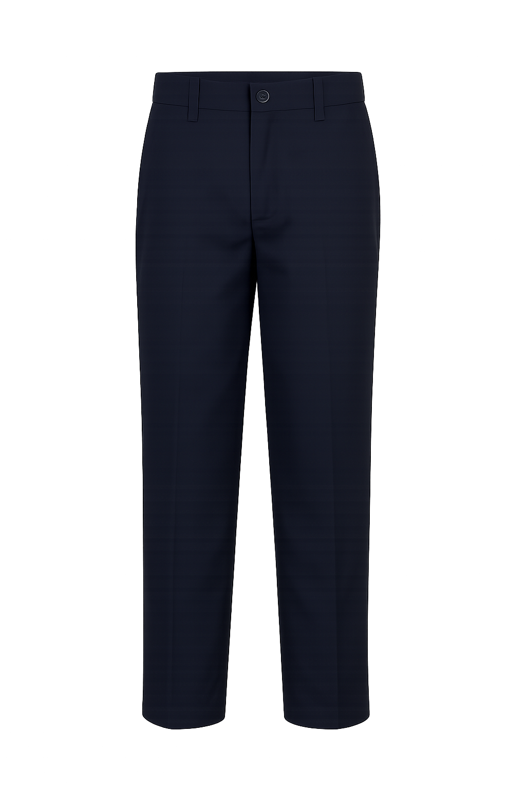 Boys School Uniform Flat Front Pants in Navy